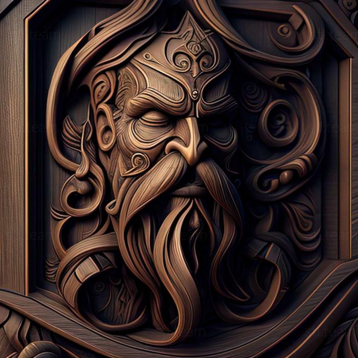 3D model Hearthstone Whispers of the Old Gods game (STL)